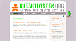 Desktop Screenshot of kreaktivisten.org
